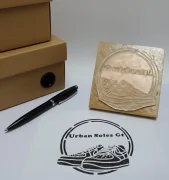 sello de madera para empaques personalizados