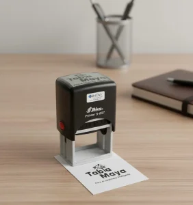 sellos automáticos personalizados con logo en Guatemala